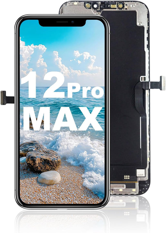 iphone 12 Series 12, 12 Pro, 12 ProMax FULLY HD LCD Screen DIY Replacement Kit