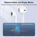 Premium Quality USB C Wired Earbud ANC & ENC Wired Earbud Dual Functional Technology