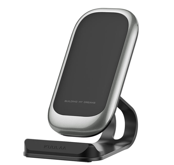 Mobile phone wireless charger and holder