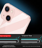 Full Cover iPhone 14 13 11 12 XS MAX XR X 7 8 6 6S SE Pro MAX Plus Mini Soft Back Phone Screen Protector Anti Bubble/Scratch Ultra Thin Tempered Glass Screen Protector