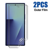 Flexible Hydrogel Film for Samsung Galaxy Z Fold 7 HD Clear Front Back Full Cover Screen Protectors for Samsung Galaxy Z Fold 7