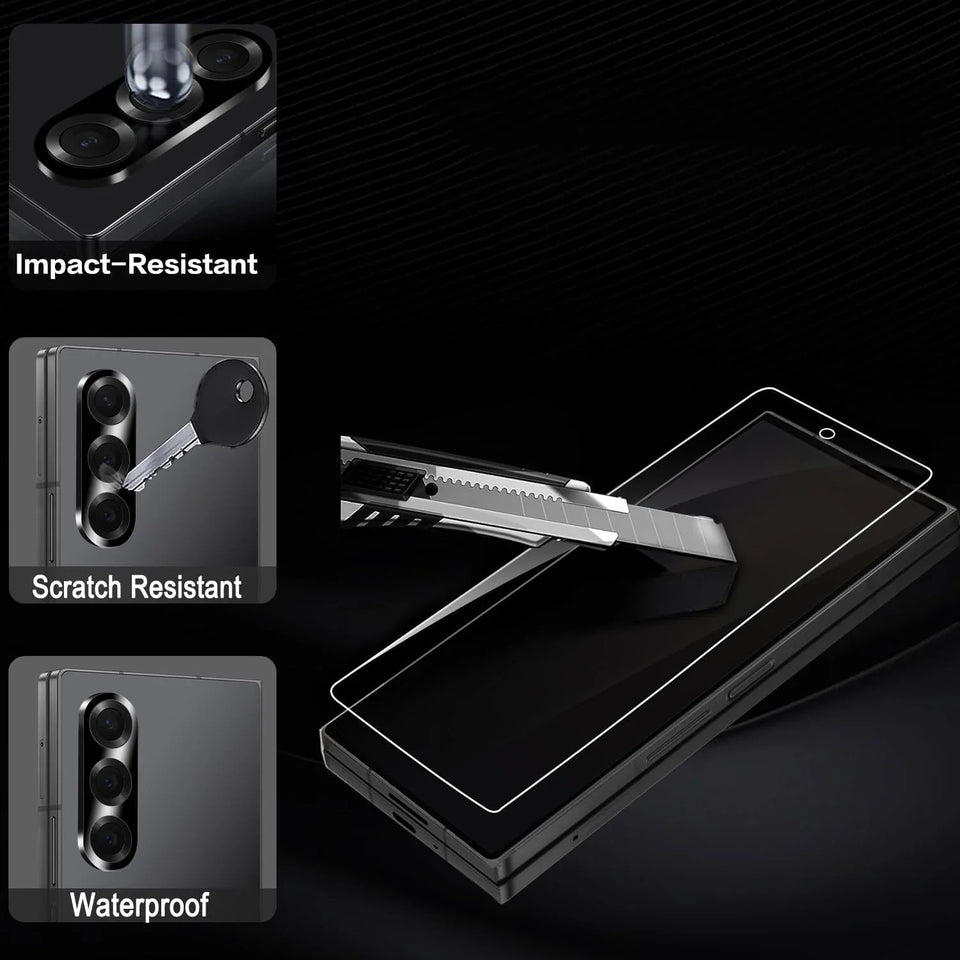 Flexible Hydrogel Film for Samsung Galaxy Z Fold 7 HD Clear Front Back Full Cover Screen Protectors for Samsung Galaxy Z Fold 7