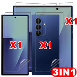 Flexible Hydrogel Film for Samsung Galaxy Z Fold 7 HD Clear Front Back Full Cover Screen Protectors for Samsung Galaxy Z Fold 7