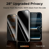 UGREEN 1/2pcs Dust-free Screen Protector For iPhone 17 Pro Max Tempered Glass For iPhone 17 Pro Screen Protectors 17Pro Air Film
