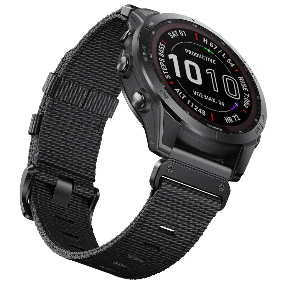 Garmin Tactical Nylon Strap - Durable QuickFit Band