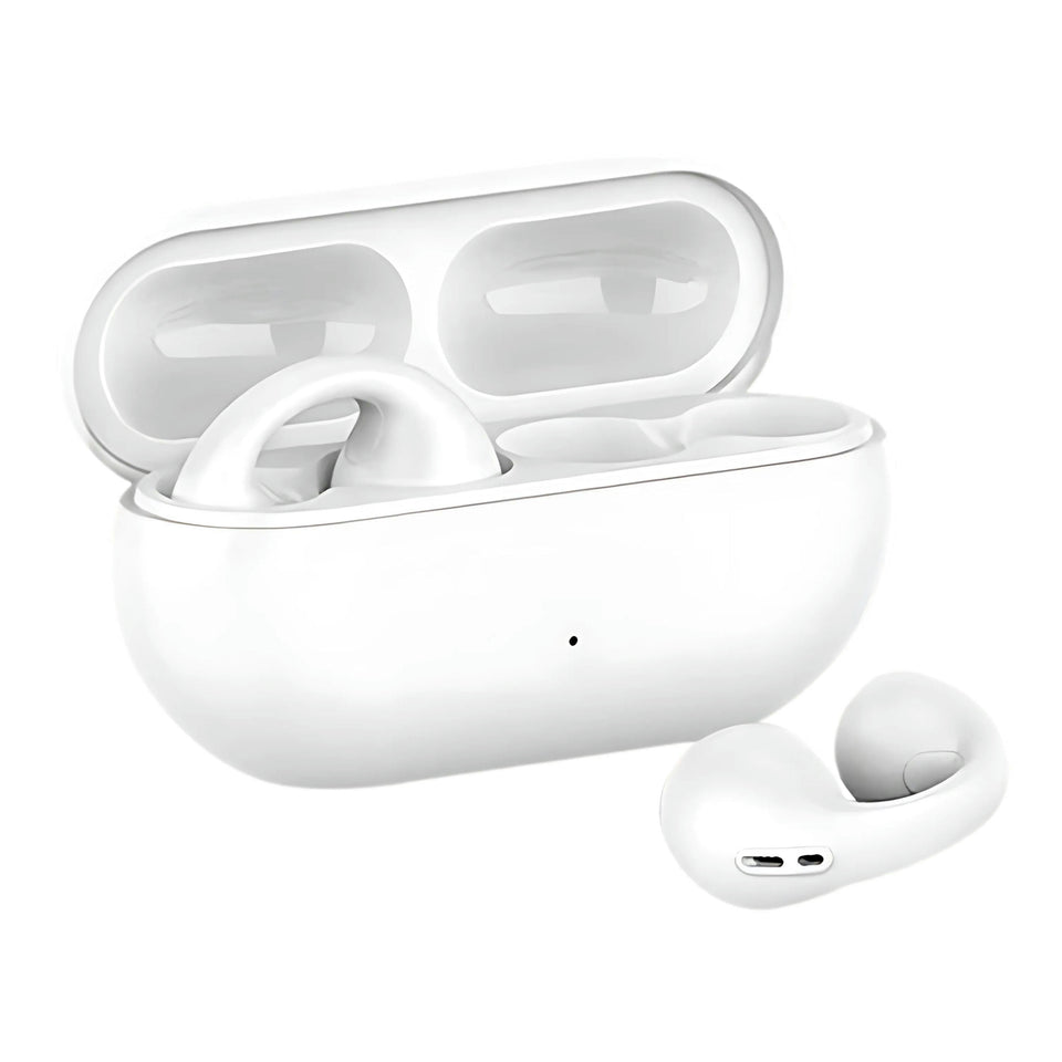Wireless Bone Conduction Headphones – Waterproof Bluetooth Earphones with Ear Clip, Mini Open-Ear Design for Comfort and Clarity
