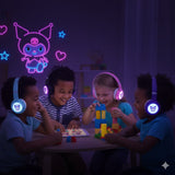 Kurrumi Cartoon Headphone For Kids Stereo-Light, Noise Cancellation Headphone Special Designed For Kids